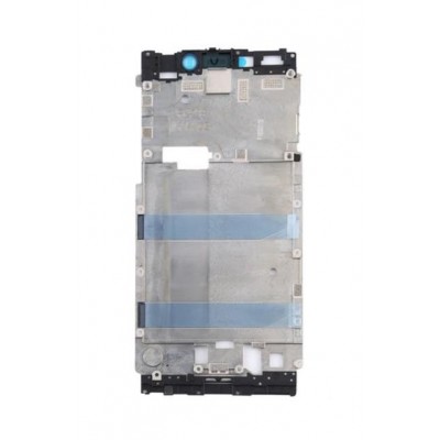 Lcd Frame Middle Chassis For Nokia 6 Black By - Maxbhi Com