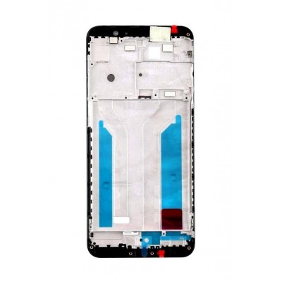 Lcd Frame Middle Chassis For Asus Zenfone Max Pro M1 Zb601kl Black By - Maxbhi Com
