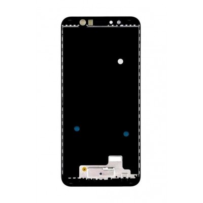 Lcd Frame Middle Chassis For Asus Zenfone Max Pro M1 Zb601kl Silver By - Maxbhi Com
