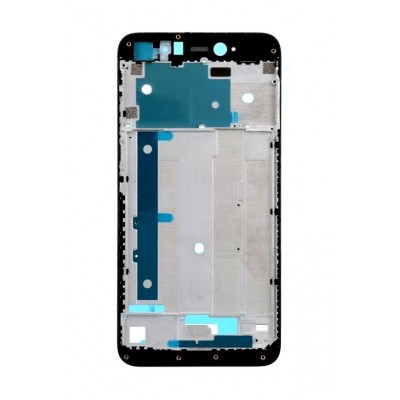 Lcd Frame Middle Chassis For Xiaomi Redmi Y1note 5a Black By - Maxbhi Com