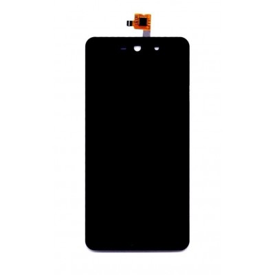Lcd With Touch Screen For Micromax Canvas Selfie Lens Q345 Black By - Maxbhi Com