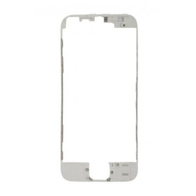 Lcd Frame Middle Chassis For Apple Iphone 5 White Silver By - Maxbhi Com