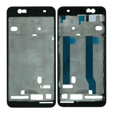 Lcd Frame Middle Chassis For Asus Zenfone 3 Max Zc520tl Black By - Maxbhi Com