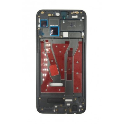Lcd Frame Middle Chassis For Huawei Honor 8x Black By - Maxbhi Com
