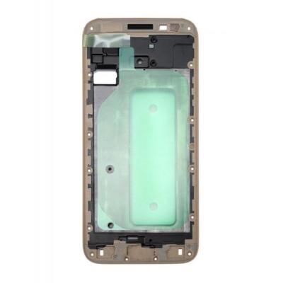 Lcd Frame Middle Chassis For Samsung Galaxy J7 Pro Rose Gold By - Maxbhi Com
