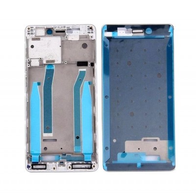 Lcd Frame Middle Chassis For Xiaomi Redmi 3s Prime Silver By - Maxbhi Com