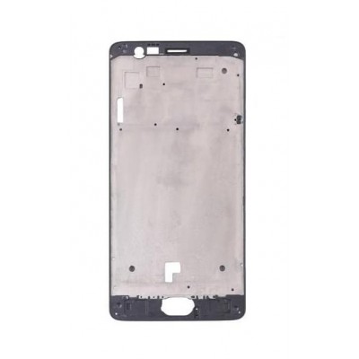 Lcd Frame Middle Chassis For Oneplus 3t Gunmetal By - Maxbhi Com