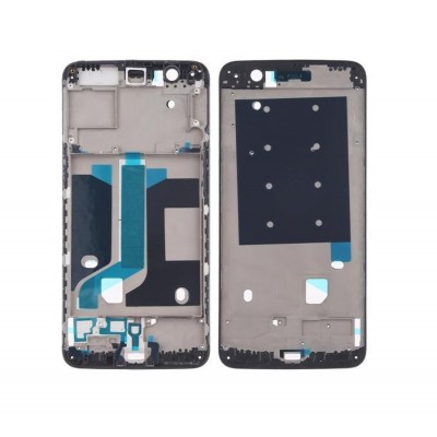 Lcd Frame Middle Chassis For Oneplus 5 128gb Black By - Maxbhi Com