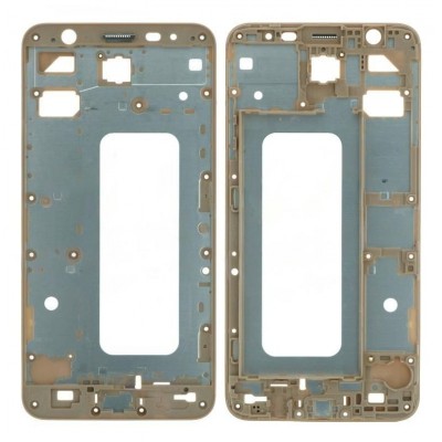 Lcd Frame Middle Chassis For Samsung Galaxy J7 Prime Gold By - Maxbhi Com