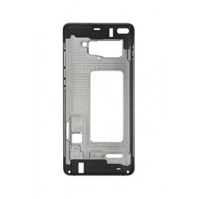 Lcd Frame Middle Chassis For Samsung Galaxy S10 Plus Black By - Maxbhi Com