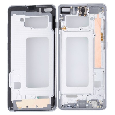 Lcd Frame Middle Chassis For Samsung Galaxy S10 Plus Ceramic By - Maxbhi Com