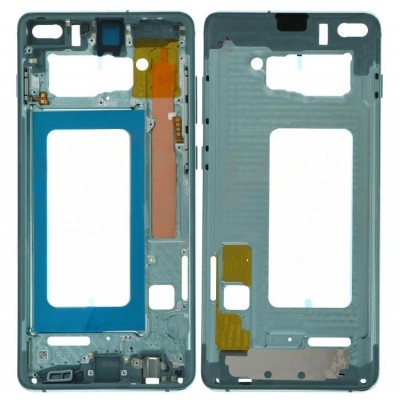 Lcd Frame Middle Chassis For Samsung Galaxy S10 Plus Green By - Maxbhi Com