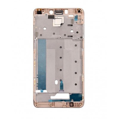 Lcd Frame Middle Chassis For Xiaomi Redmi Note 4 Mediatek Gold By - Maxbhi Com