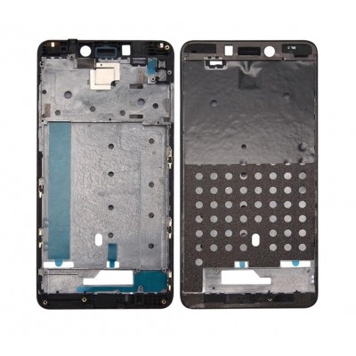 Lcd Frame Middle Chassis For Xiaomi Redmi Note 4 Mediatek Grey By - Maxbhi Com
