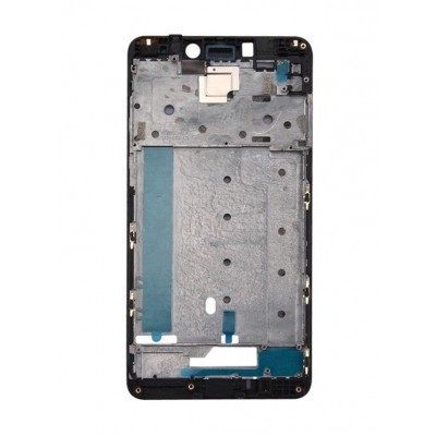 Lcd Frame Middle Chassis For Xiaomi Redmi Note 4 Mediatek Grey By - Maxbhi Com