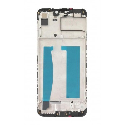 Lcd Frame Middle Chassis For Asus Zenfone Max Pro M2 Zb631kl Blue By - Maxbhi Com