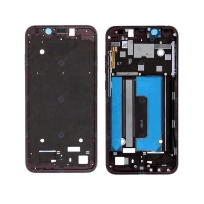 Lcd Frame Middle Chassis For Nokia 8 1 Copper By - Maxbhi Com