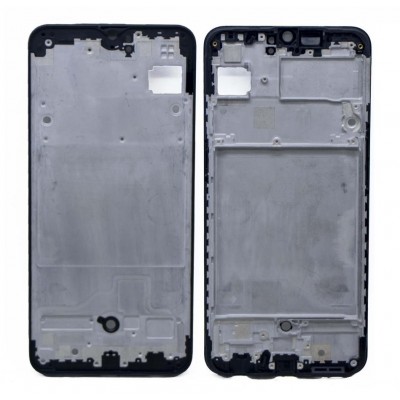 Lcd Frame Middle Chassis For Realme Xt Black By - Maxbhi Com