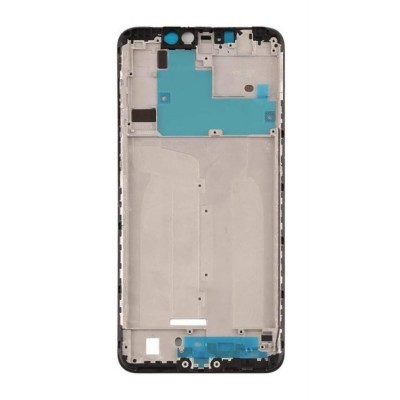 Lcd Frame Middle Chassis For Xiaomi Redmi Note 6 Pro Black By - Maxbhi Com