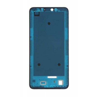 Lcd Frame Middle Chassis For Xiaomi Redmi Note 6 Pro Black By - Maxbhi Com