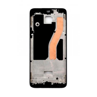 Lcd Frame Middle Chassis For Xiaomi Redmi Note 8 Pro Black By - Maxbhi Com