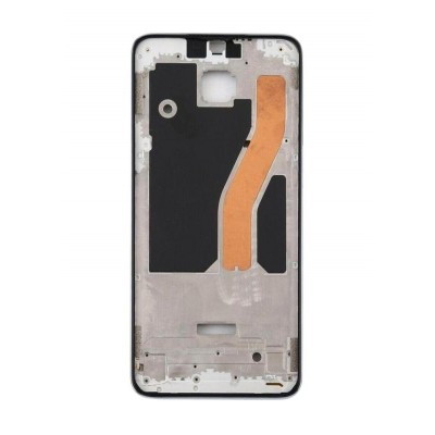 Lcd Frame Middle Chassis For Xiaomi Redmi Note 8 Pro White By - Maxbhi Com