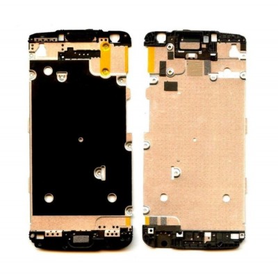 Lcd Frame Middle Chassis For Moto G5 Plus Grey By - Maxbhi Com