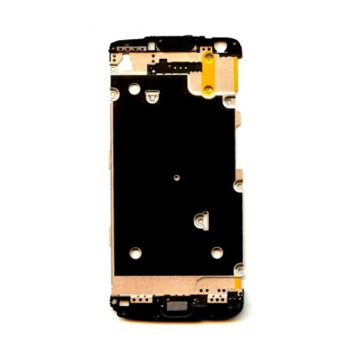 Lcd Frame Middle Chassis For Moto G5 Plus Grey By - Maxbhi Com