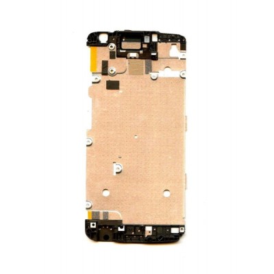Lcd Frame Middle Chassis For Moto G5 Plus Grey By - Maxbhi Com