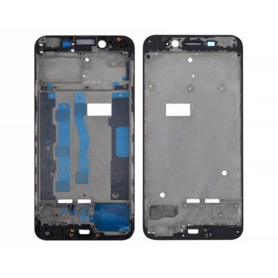 Lcd Frame Middle Chassis For Oppo A37 Black By - Maxbhi Com