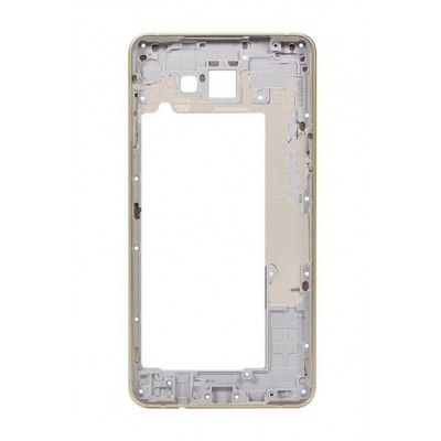 Lcd Frame Middle Chassis For Samsung Galaxy A9 Pro 2016 Black By - Maxbhi Com