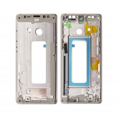 Lcd Frame Middle Chassis For Samsung Galaxy Note 8 128gb Pink By - Maxbhi Com