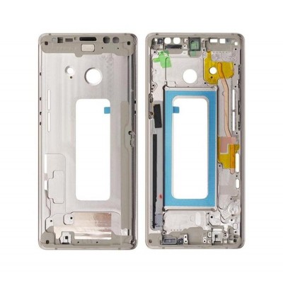 Lcd Frame Middle Chassis For Samsung Galaxy Note 8 Pink By - Maxbhi Com