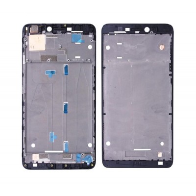 Lcd Frame Middle Chassis For Xiaomi Mi Max 2 Black By - Maxbhi Com
