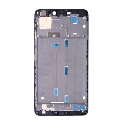 Lcd Frame Middle Chassis For Xiaomi Mi Max 2 Black By - Maxbhi Com