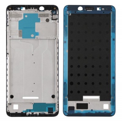 Lcd Frame Middle Chassis For Xiaomi Redmi Note 5 Black By - Maxbhi Com