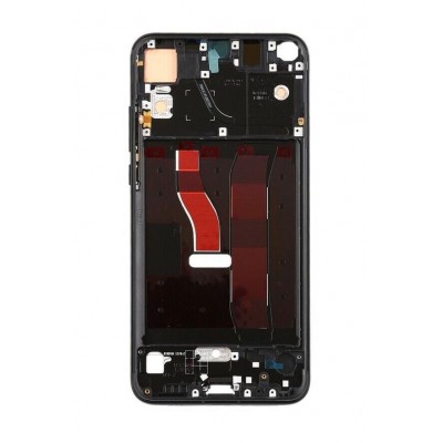 Lcd Frame Middle Chassis For Huawei Honor View 20 Black By - Maxbhi Com