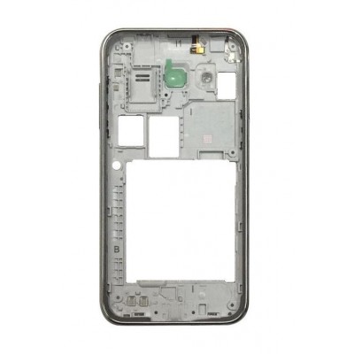Lcd Frame Middle Chassis For Samsung Galaxy J2 2015 Black By - Maxbhi Com