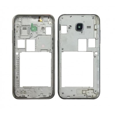 Lcd Frame Middle Chassis For Samsung Galaxy J2 2015 White By - Maxbhi Com