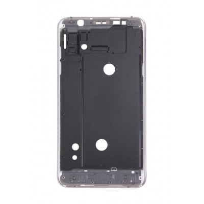 Lcd Frame Middle Chassis For Samsung Galaxy J7 2016 Black By - Maxbhi Com