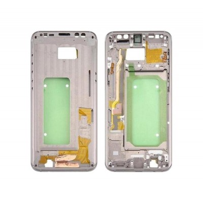 Lcd Frame Middle Chassis For Samsung Galaxy S8 Plus Gold By - Maxbhi Com