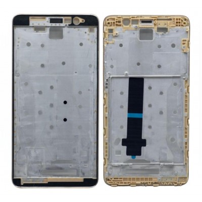 Lcd Frame Middle Chassis For Xiaomi Redmi Note 3 Gold By - Maxbhi Com