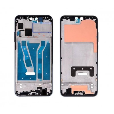 Lcd Frame Middle Chassis For Huawei Y9 2019 Black By - Maxbhi Com