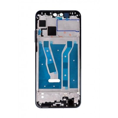 Lcd Frame Middle Chassis For Huawei Y9 2019 Black By - Maxbhi Com