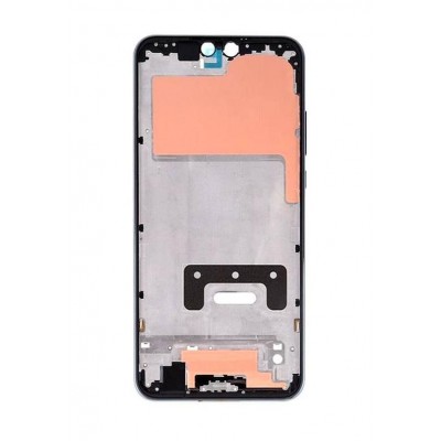 Lcd Frame Middle Chassis For Huawei Y9 2019 Black By - Maxbhi Com