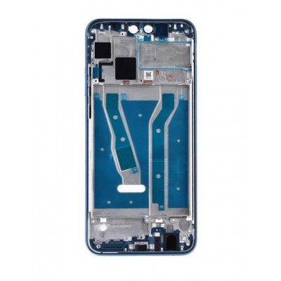 Lcd Frame Middle Chassis For Huawei Y9 2019 Blue By - Maxbhi Com