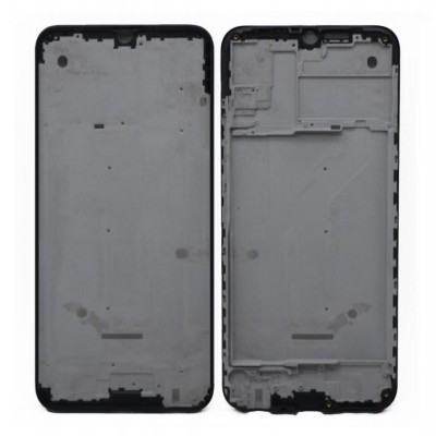 Lcd Frame Middle Chassis For Infinix Hot 8 Black By - Maxbhi Com