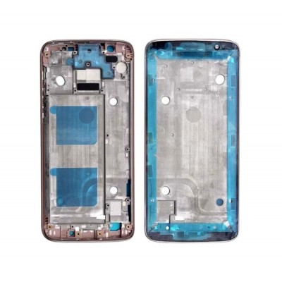 Lcd Frame Middle Chassis For Motorola Moto G6 Blush By - Maxbhi Com