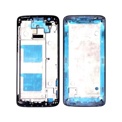 Lcd Frame Middle Chassis For Motorola Moto G6 White By - Maxbhi Com