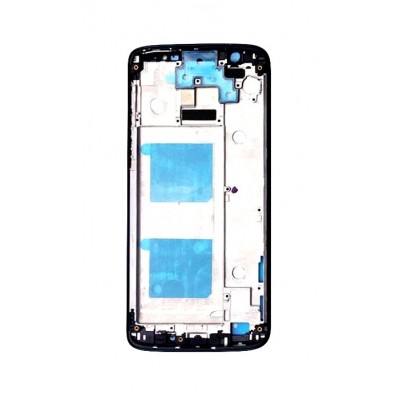Lcd Frame Middle Chassis For Motorola Moto G6 White By - Maxbhi Com
